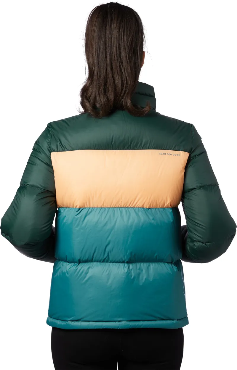 Cotopaxi Womens Solazo Down Jacket - Dark Forest - Melon-4